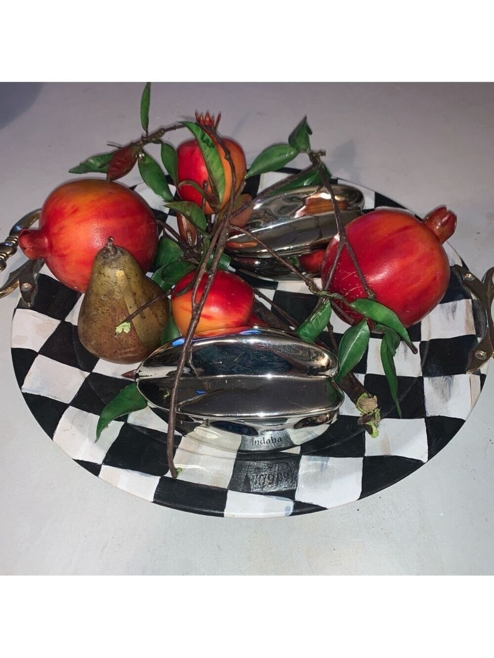 Decorative fruit bowl fillers